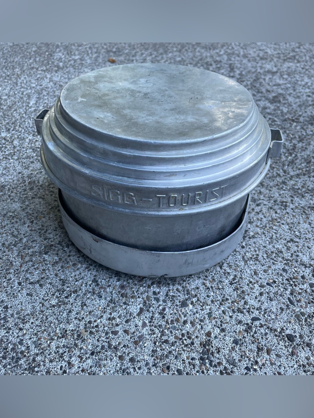 Vintage Sigg Tourist Cook Kit Aluminum Switzerland